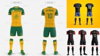 2731+ Football Uniform Mockup Psd Free Download Free PSD