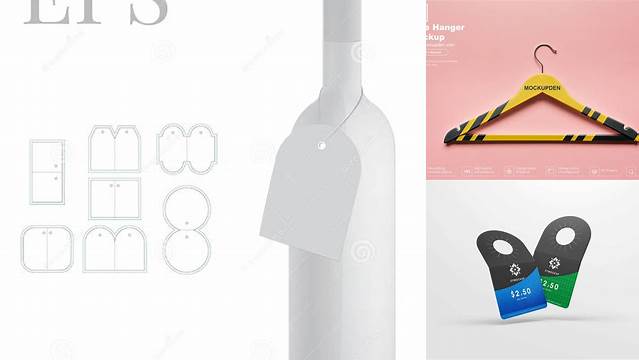 274+ Bottle Neck Hanger Mockup Free Free Graphic Mockup PSD