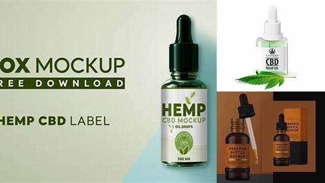 2743+ Cbd Oil Mockup Stylish Free PSD