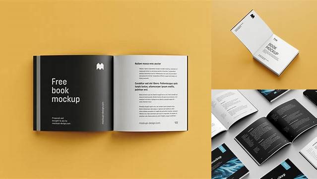 2744+ Square Book Mockup Free Download Premium PSD Resource