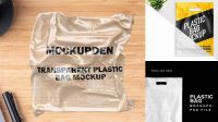 2749+ Transparent Plastic Bag Mockup Free Customizable PSD Templates