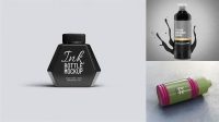 2750+ Ink Bottle Mockup Customizable Design Files