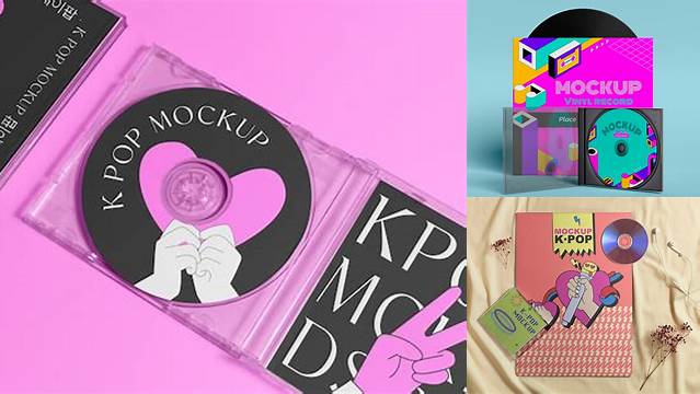 2751+ Kpop Album Mockup Psd Creative and Modern PSD Freebie