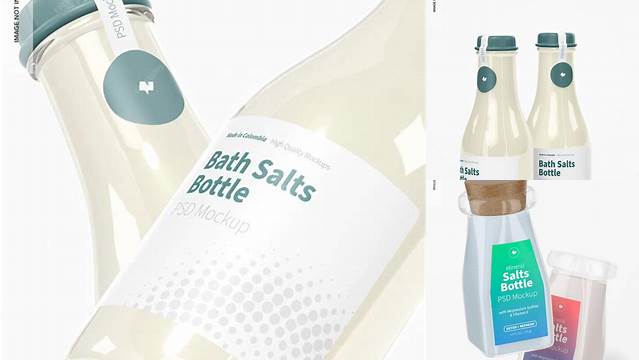 2779+ Salt Bottle Mockup Creative Design File