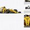 2784+ 2017 Formula 1 Car PSD Mockup Right View Premium Free Graphic Resource