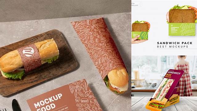 2786+ Sandwich Mockup Creative PSD Resources