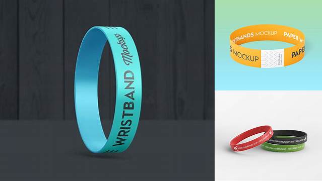 2788+ Event Wristband Mockup Free Psd Download Free PSD