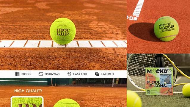 279+ Tennis Mockup Free PSD