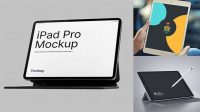 2791+ Ipad Horizontal Mockup Smart Layer PSD