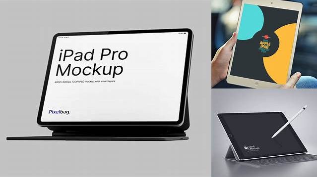 2791+ Ipad Horizontal Mockup Smart Layer PSD