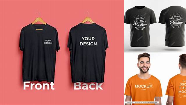 2795+ Front And Back Tshirt Mockup Easy Editable