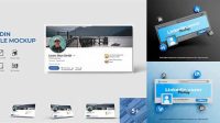 2796+ Linkedin Mockup Modern PSD Templates