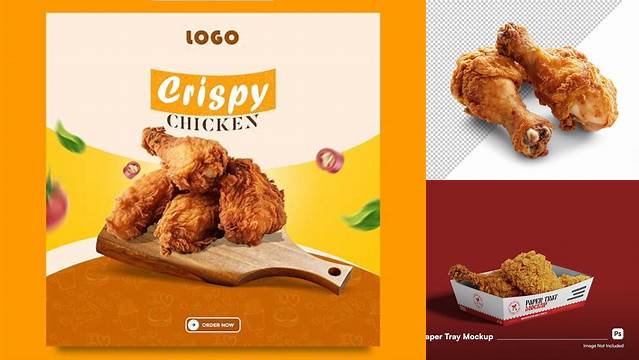 2799+ Fried Chicken Mockup Easy Editable