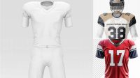 2801+ American Football Uniform Mockup PSD File Download