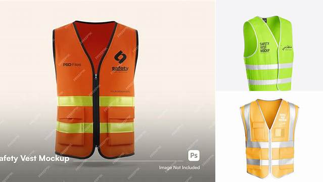 2801+ Safety Vest Mockup Psd Easy Editable