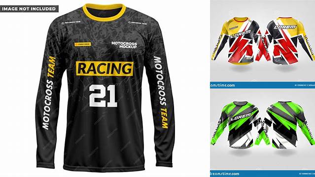 2806+ Mockup Jersey Motocross Creative PSD Resources