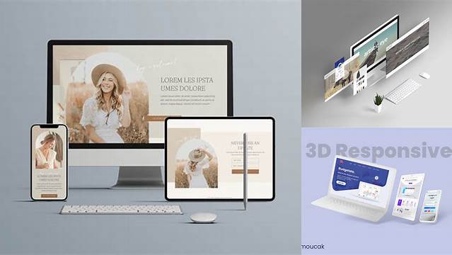 2808+ Responsive Web Design Mockup Template Creative PSD Resources