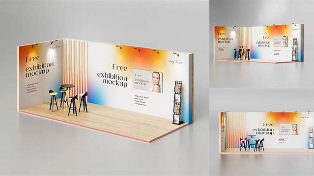 2810+ Free Exhibition Mockup PSD Free Download