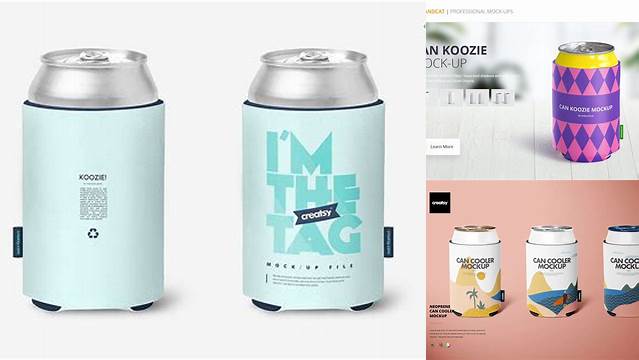 2810+ Koozie Mockup Free Mockup Templates