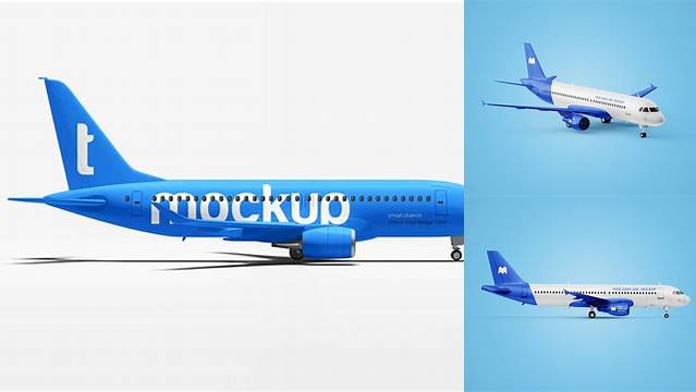 2811+ Plane Mockup Free Free PSD for Designers