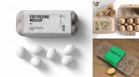 2814+ Egg Carton Mockup Free Creative Layered Design File