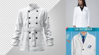 2820+ White Coat Mockup PSD Download