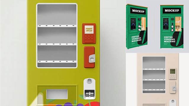 2823+ Vending Machine Mockup Psd Free Download Free