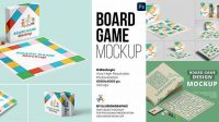 2827+ Mockup Board Game Free High-Quality PSD