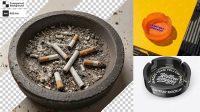 2830+ Ashtray Mockup Free Advanced Editable PSD