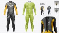 2831+ Men’s Full Wetsuit PSD Mockup Hero Shot Exclusive Digital PSD Resource