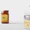 2837+ Square Jar Mockup Editable Photoshop File