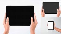 2840+ Holding Ipad Mockup Smart PNG Image