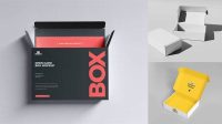 2845+ Free Open Card Box Mockup Editable Photoshop File