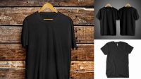 2845+ Mockup Baju Polos Hitam Free Photoshop Mockup Design