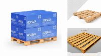 2849+ Pallet Mockup Free Free PSD