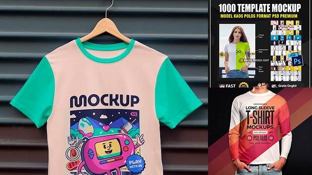 285+ Mockup Baju Exclusive Digital PSD Resource