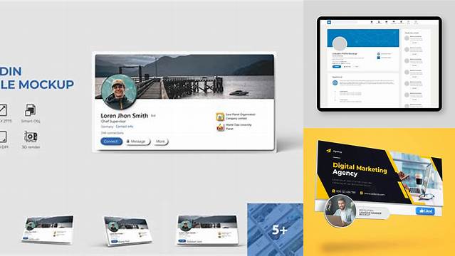 2850+ Linkedin Mockup 2020 Free Include TIFF