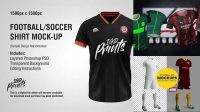 2851+ Mockup Camisetas Futbol Psd Gratis Smart PNG Image