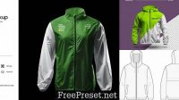 2851+ Mockup Windbreaker Download Free