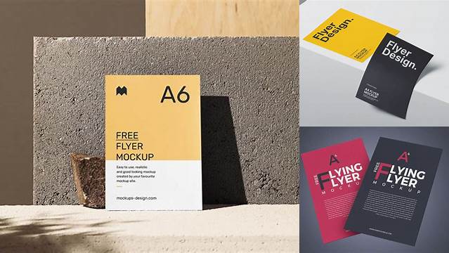 2862+ Free Flyer Mockup Generator Easy-to-Use PSD Template