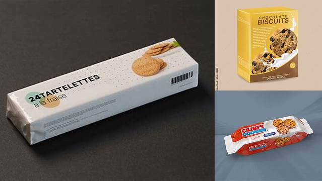 2869+ Biscuit Packaging Mockup Free Download High Resolution