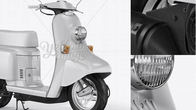 2876+ Honda Julio PSD Mockup Halfside View Photoshop Resource Free