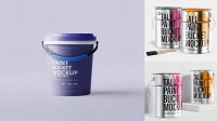 2880+ Paint Bucket Mockup Free PSD