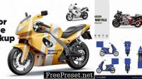 2881+ Motorcycle Mockup Free Hight Resolution