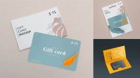 2885+ Gift Card Mockups For Free Download