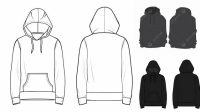 2892+ Hoodie Template Png Modern PSD Templates