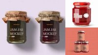 2899+ Jam Jar Mockup Free Download Exclusive Free Creative Resource