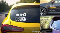 290+ Car Sticker Mockup Digital Download