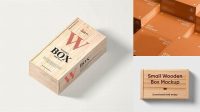 2900+ Wooden Box Mockup Free PSD Download