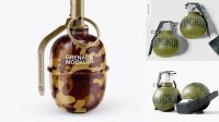 2902+ RGD Grenade PSD Mockup Exclusive and Stylish Design PSD